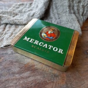 Vintage Cigarenblikje Mercator | Groen
