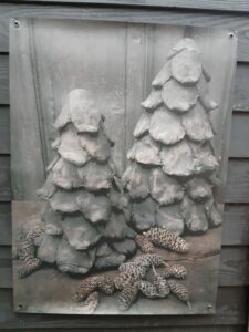 Tuinposter | Denneboom/Kerstboom Sober | 80x100