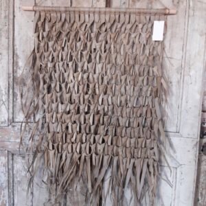 Wandkleed Gevlochten Palmblad | aan stok | 80cm