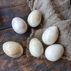 Marmeren Eieren | Cremewit
