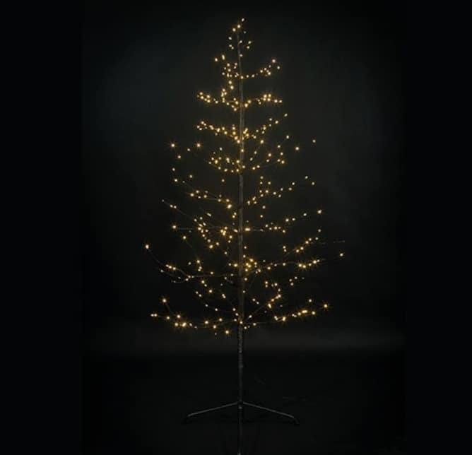Kerstboom LED Gustavo L | 180cm Zwart