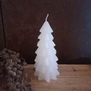 Candle Tree | Kerstboom Kaars Wit & Goud