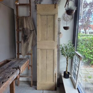 Oude Houten Paneeldeur Beige