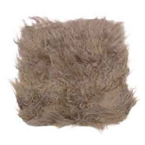 Stoelvachtje Schaap Krulhaar Beige 40x40