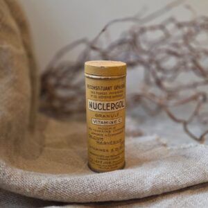 Origineel Oud Frans Blikje Vitamine C