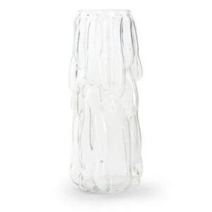 Cilinder Vaas Odin Helder Golvend Glas